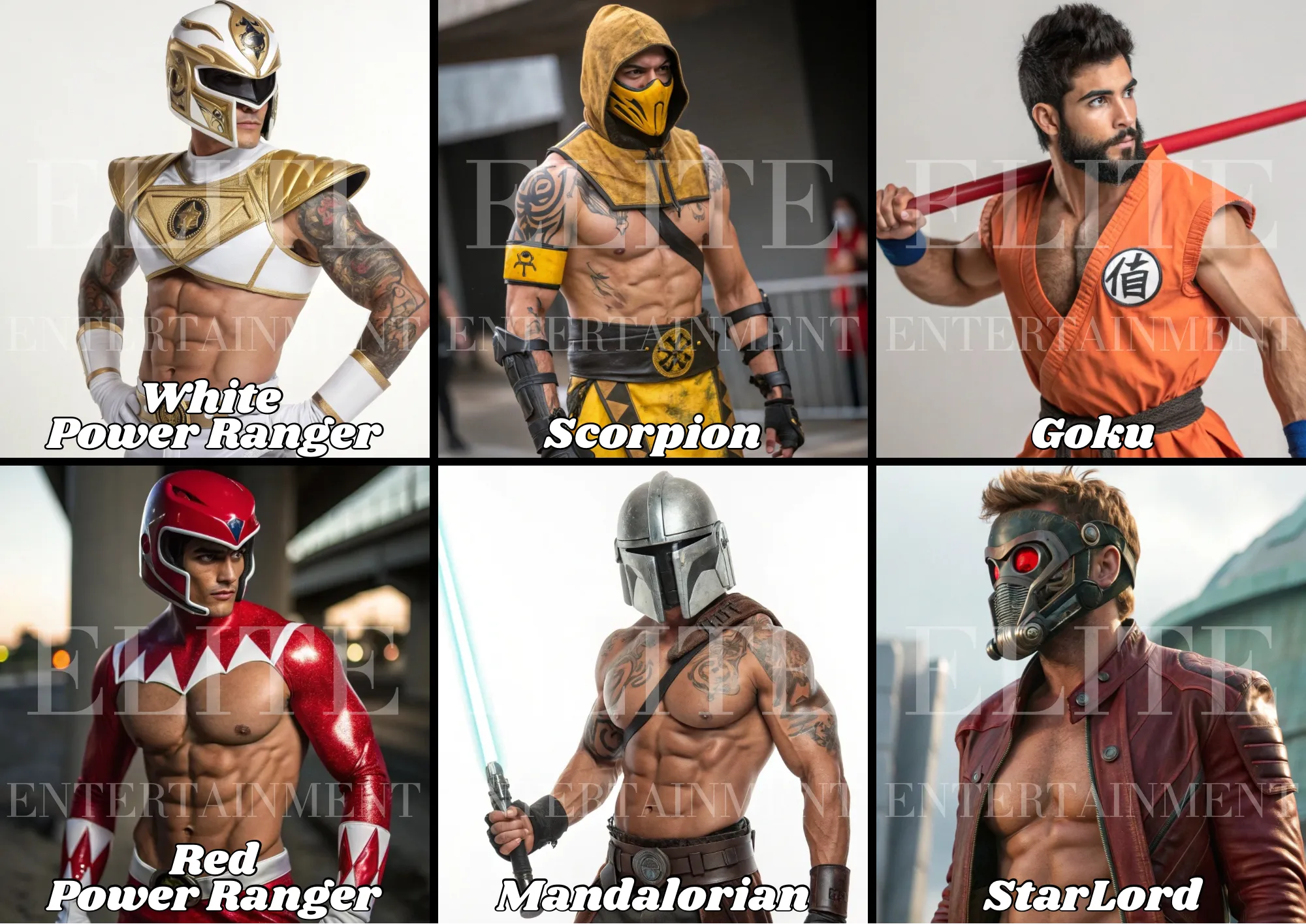 Copy of Copy of Elite Entertainment - Anime, Rangers & Fighters